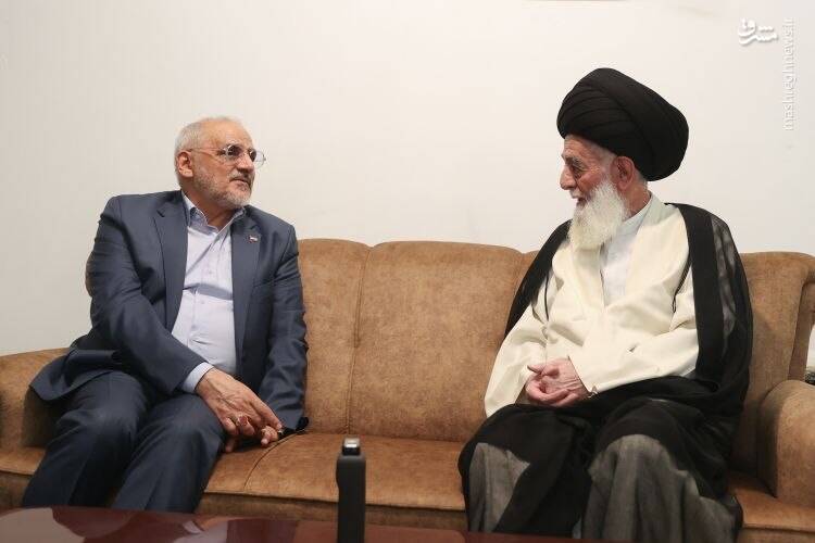 دیدار با حضرت آیت الله یثربی