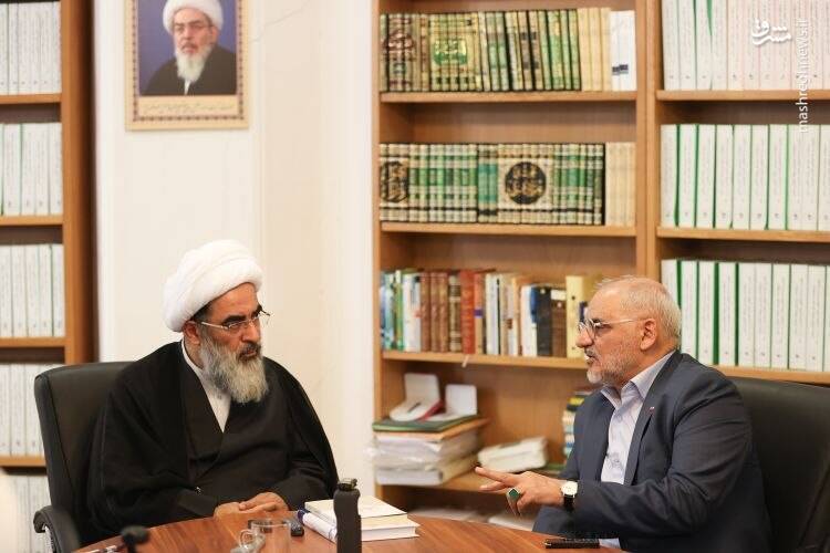 دیدار با حضرت آیت‌الله فاضل لنکرانی