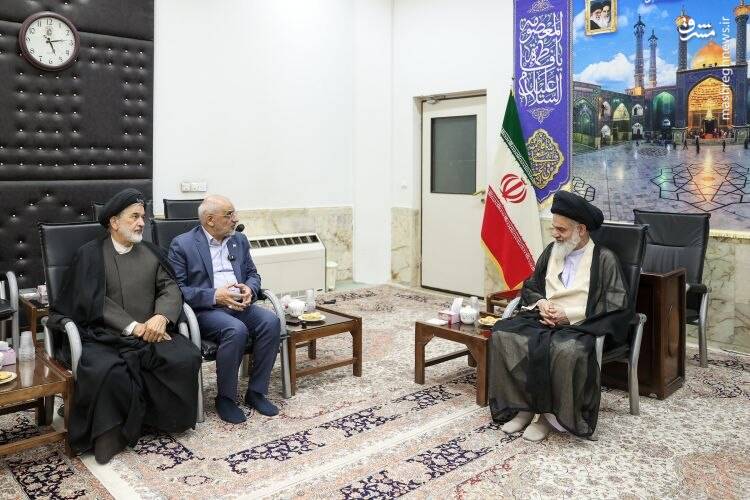 دیدار با حضرت آیت الله سید هاشم بوشهری