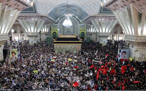 عکس/ مراسم سی‌وهفتمین سالگرد ارتحال امام خمینی(ره)