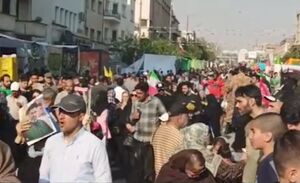 فیلم/ حال و هوای مردم تهران در مهمونی کیلومتری غدیر