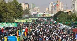 عکس/ میهمانی ۱۰ کیلومتری غدیر در تهران