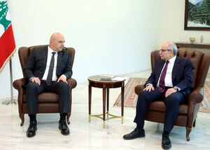 جوزف عون و نواف سلام