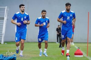 سلفی جالب مهدی قایدی در اتوبوس تیم ملی