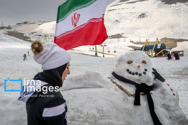 عکس/ جشنواره آدم برفی در پیست توچال
