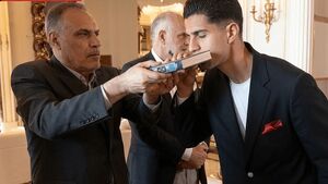احترام بازیکنان تیم ملی فوتبال ایران به قرآن کریم