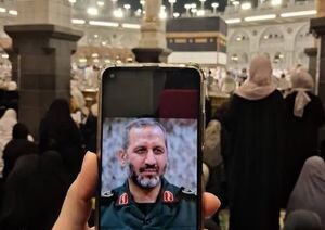 عکس/ حجاج نایب الزیاره سید مجید نقطه‌زن هستند