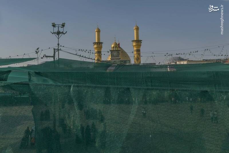 عکس/ آماده‌سازی حرم حضرت اباالفضل(ع) در آستانه محرم