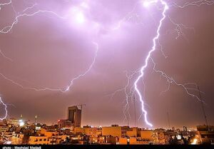 فعالیت همزمان سامانه بارشی و وزش بادهای شدید تا ۲۳ خرداد