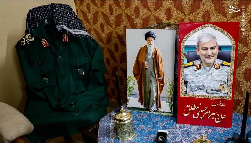 عکس/ سردار شهید حاج بهرام حسینی مطلق، فرزند برومند