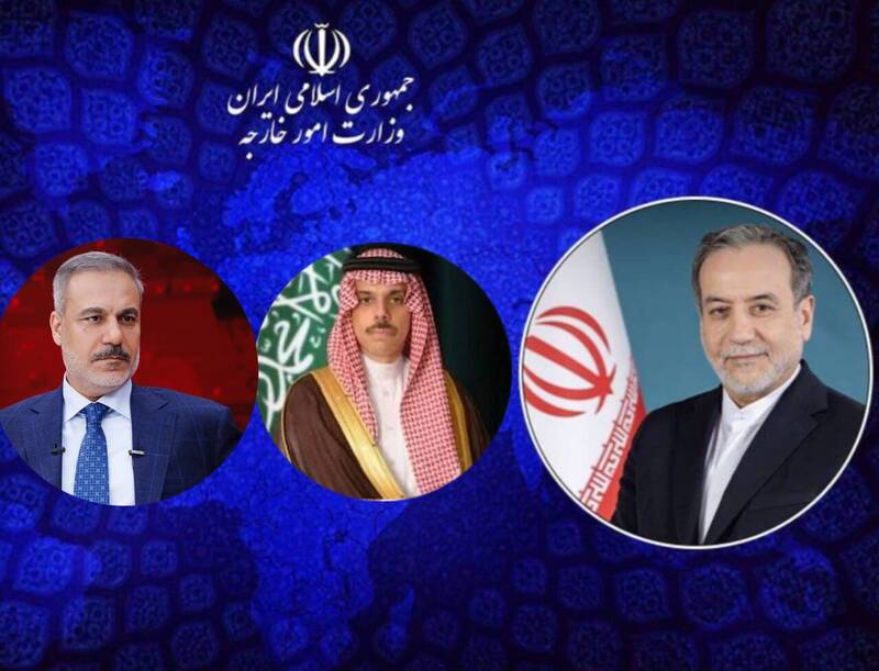 گفتگوی تلفنی عراقچی با وزرای امور خارجه ترکیه و عر