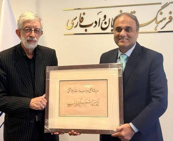 دیدار سفیر پاکستان در تهران با غلامعلی حدادعادل
