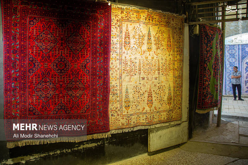 عکس/ بازار فرش مشهد
