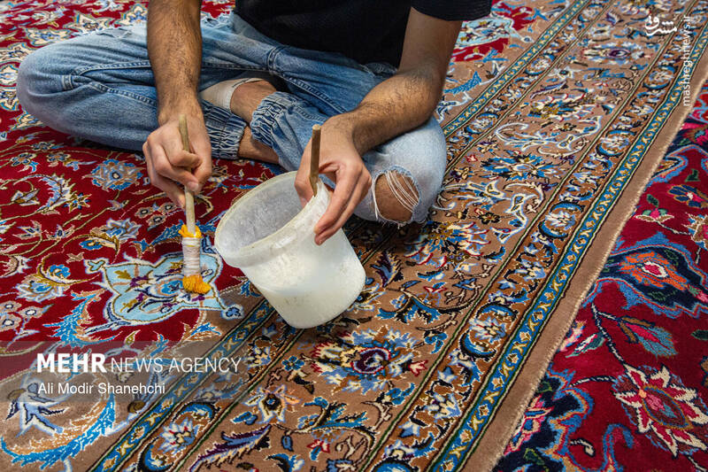 عکس/ بازار فرش مشهد