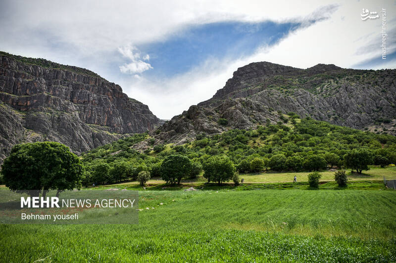 عکس/ آبشار دره اسپر در لرستان