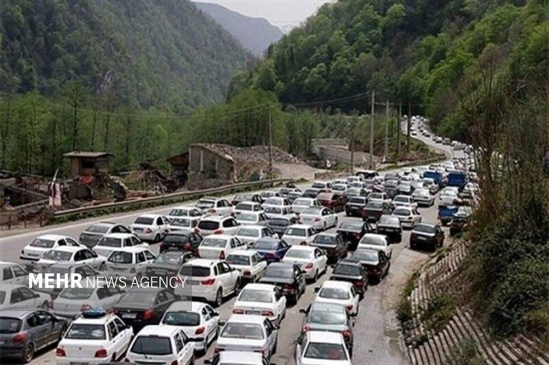 جاده چالوس یک‌طرفه شد