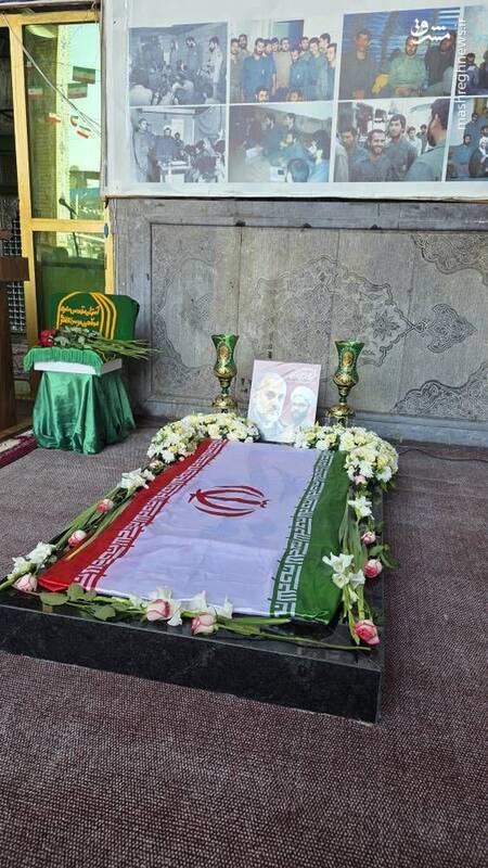 سنگ مزار شهید رشید، نو شد+ عکس
