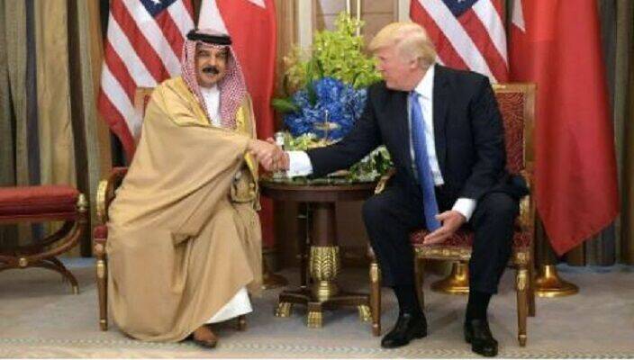 گفت‌وگوی ترامپ با شاه بحرین درباره ایران