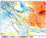 بارش شدید، تگرگ و گردوخاک در ۳ استان کشور