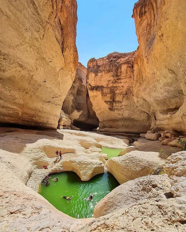 تصویری زیبا از دره بوچیر هرمزگان