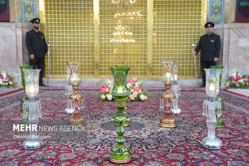 آئین سیاهپوشان حرم مطهر امام رضا (ع)