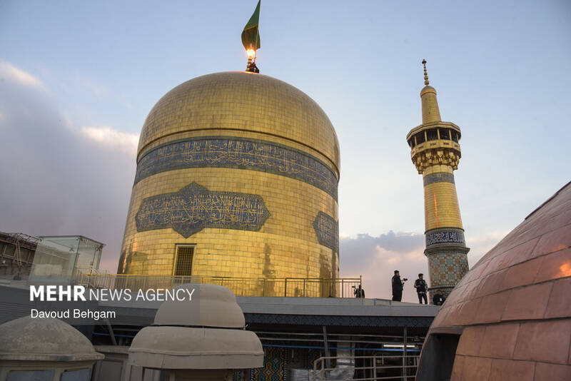 آئین سیاهپوشان حرم مطهر امام رضا (ع)