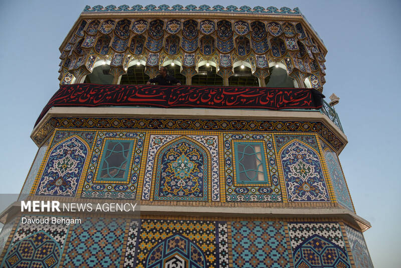 آئین سیاهپوشان حرم مطهر امام رضا (ع)