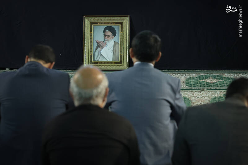 عکس/ حضور پزشکیان در آئین گرامی داشت شهدای وزارت اطلاعات