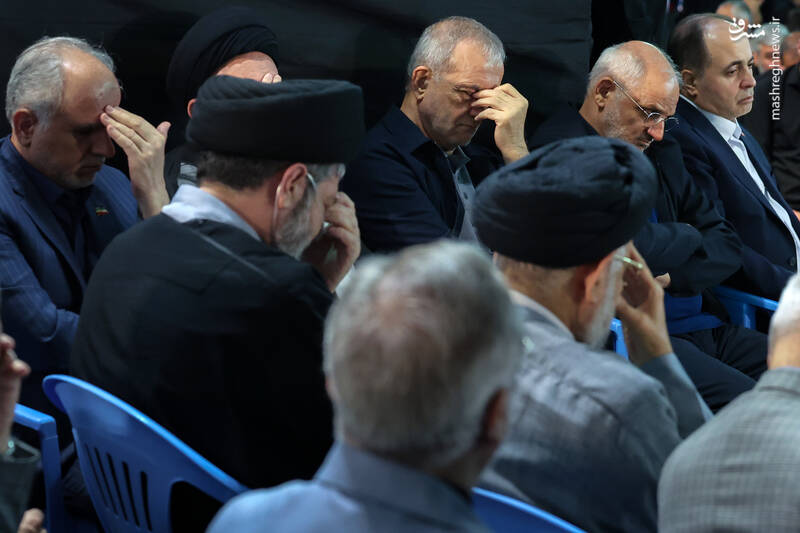 عکس/ حضور پزشکیان در آئین گرامی داشت شهدای وزارت اطلاعات