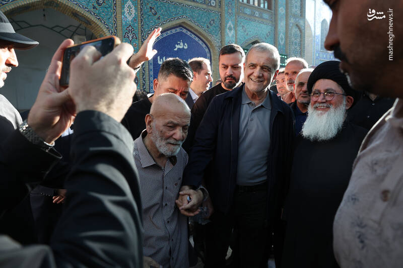 عکس/ حضور پزشکیان در آئین گرامی داشت شهدای وزارت اطلاعات