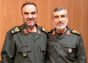 تصویر منتشر نشده از سرداران شهید محقق و حاجی‌زاده