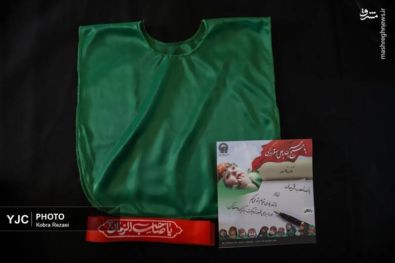 عکس/ کارگاه دوخت لباس شیرخوارگان حسینی