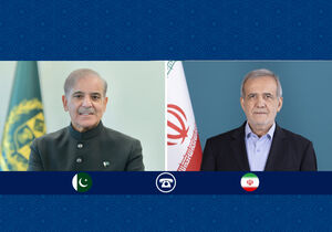 پزشکیان: تلاش‌های پاکستان در مسیر توافق در حافظه ملت ایران ماندگار خواهد شد/ شهباز شریف: صبر، استقامت و رویکرد مبتنی بر عقلانیت و تدبیر مسئولان و ملت ایران ستودنی است