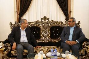 وزیر کشور پاکستان وارد مشهد شد