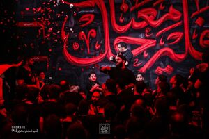 شب قاسم ابن الحسن(ع) در هیئت عبدالله ابن الحسن(ع)