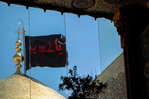 "لبیک یا حسین" در حرم سیدالشهدا طنین انداز شد