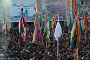 آئین عزاداری علم گردانی در میناب