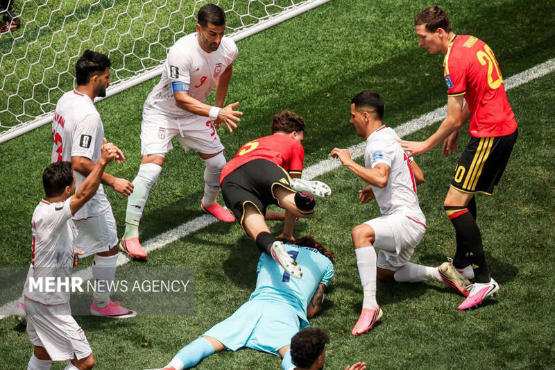 تيم،بلژيك،بازي،ايران،فوتبال،ملي،بازيكن،عملكرد،مسابقه،بيرانون ...