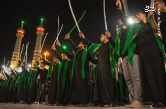 مراسم عزاداری مشق شمشیر
