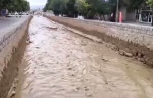 فیلم/ سیلاب تابستانی در مرند