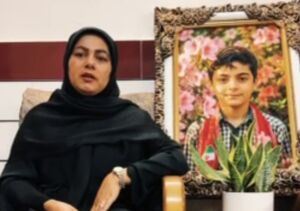 پیام ویدئویی مادر شهید جاویدالاثر ماکان نصیری برای تیم ملی
