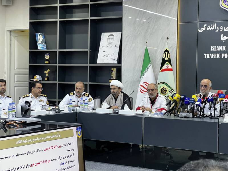 مراسم،حضور،پليس،تشييع،نفر،تيرماه،راهور،مطهر،پيكر،سردار،مديري ...
