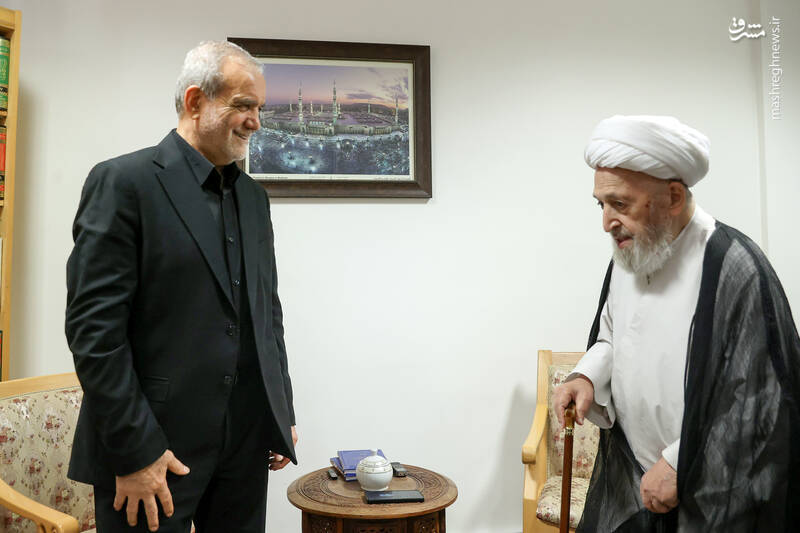 دیدار با آیت‌الله سبحانی