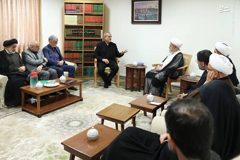 دیدار با آیت‌الله سبحانی