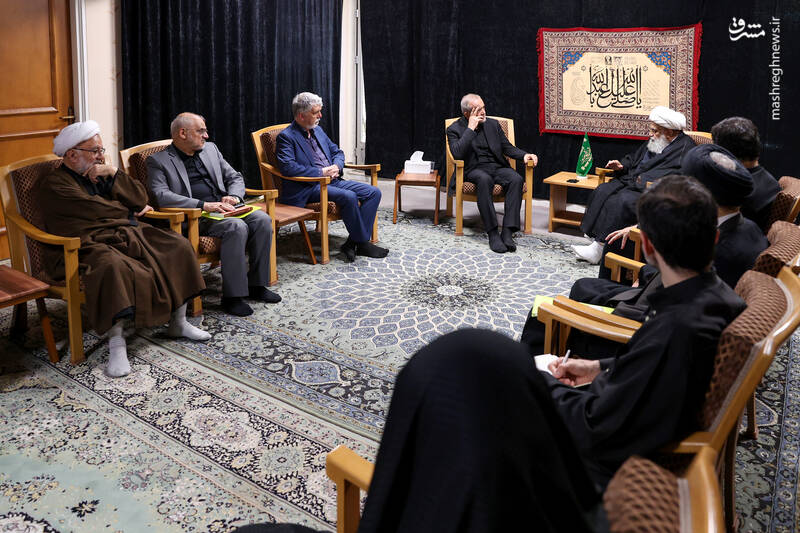 دیدار با آیت الله کریمی جهرمی