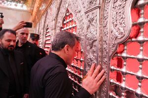 تشرف عراقچی به حرمین کربلا