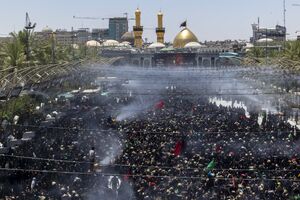 زنان قبیله بنی اسد حرمین کربلا را قرق کردند