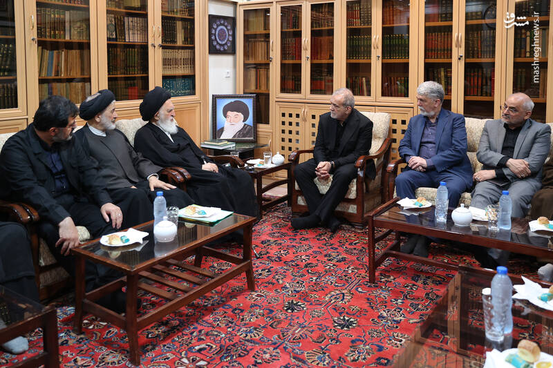 دیدار با آیت الله علوی بروجردی