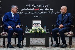 عکس/ دیدار رئیس مجلس ازبکستان با قالیباف