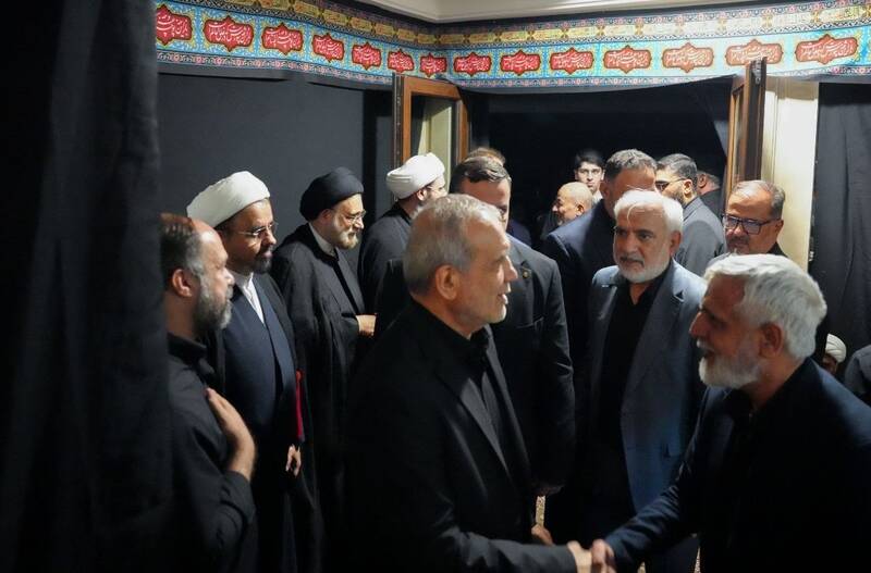 مسعود پزشکیان | پزشکیان , رئیس جمهوری اسلامی ایران , علی لاریجانی , 